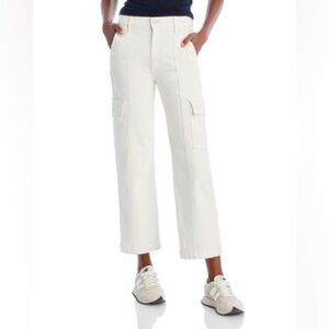 MOTHER White Rambler Cargo Ankle Fairest Of Them All Pants Size:27